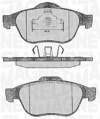 MAGNETI MARELLI Jarrupala, levyjarru 363916060571